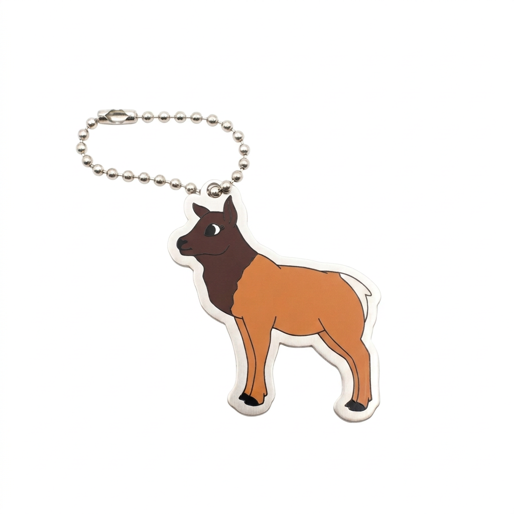 Carla the Elk Travel Tag