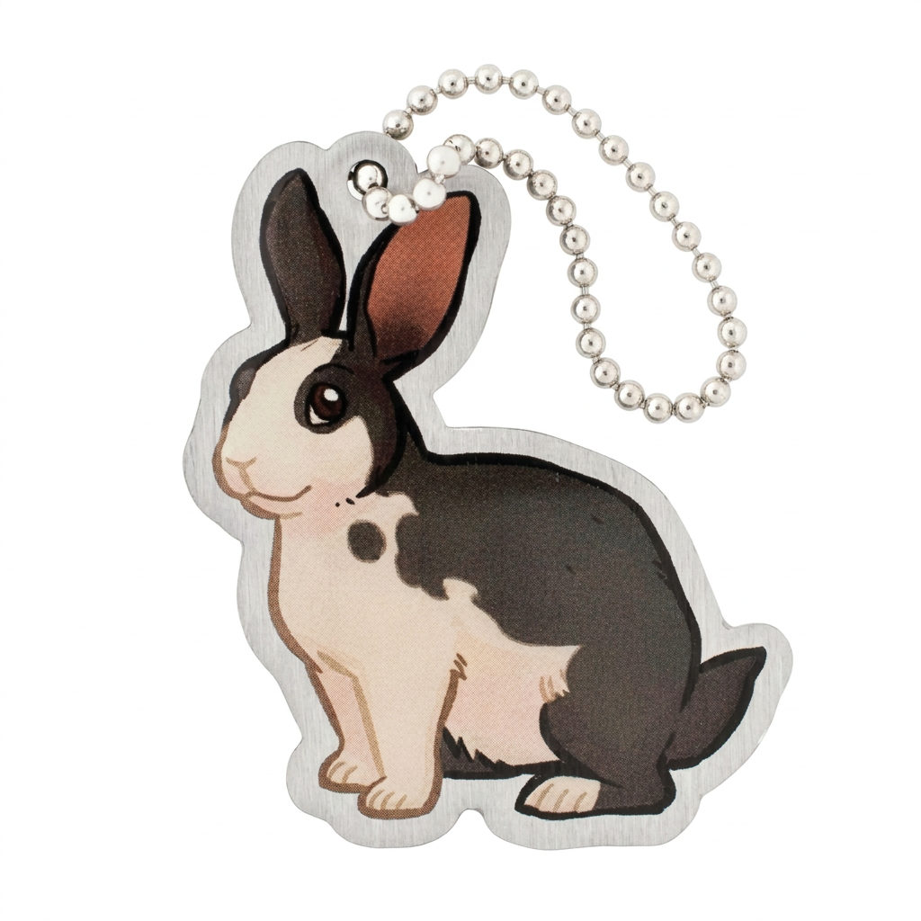 Niblet the Bunny GeoPets Travel Tag
