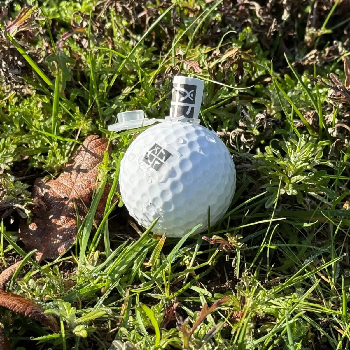 Golf Ball Micro Devious Cache Container - Just Geocaching