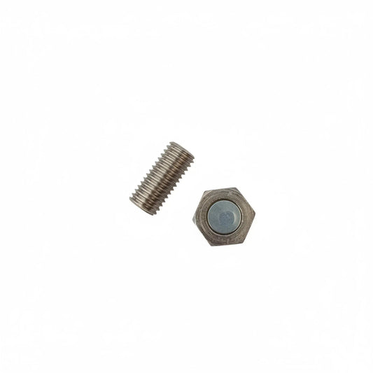 Magnetic Silver Bolt Geocache Container - Just Geocaching