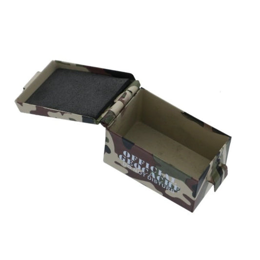 Micro Ammo Can - Light Camo - Just Geocaching
