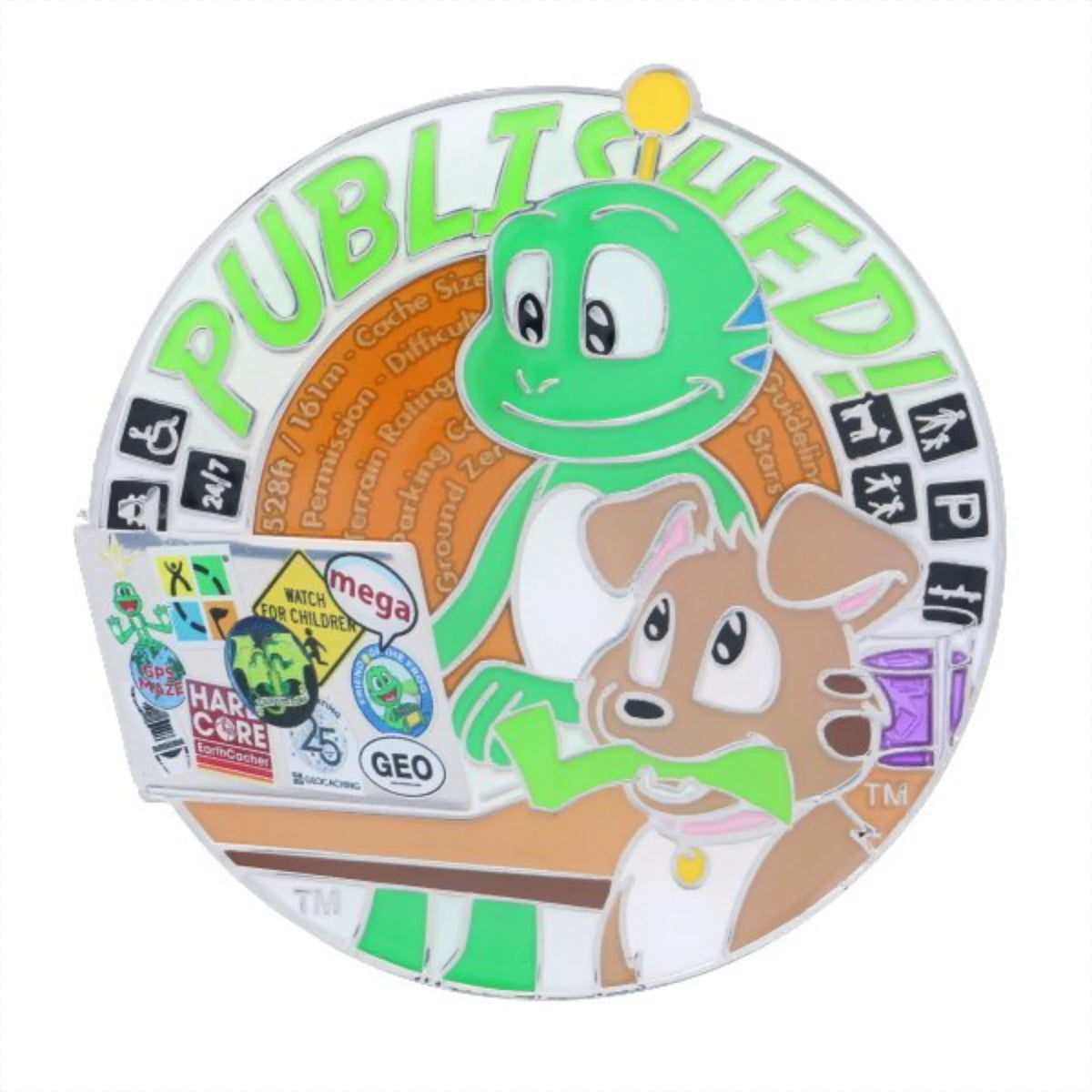 25 Years of Reviewing: Friends of the Frog – Public Edition Geocoin