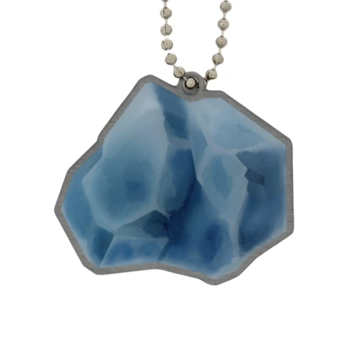 EarthCache™ Mineral Travel Tag – Blue Calcite