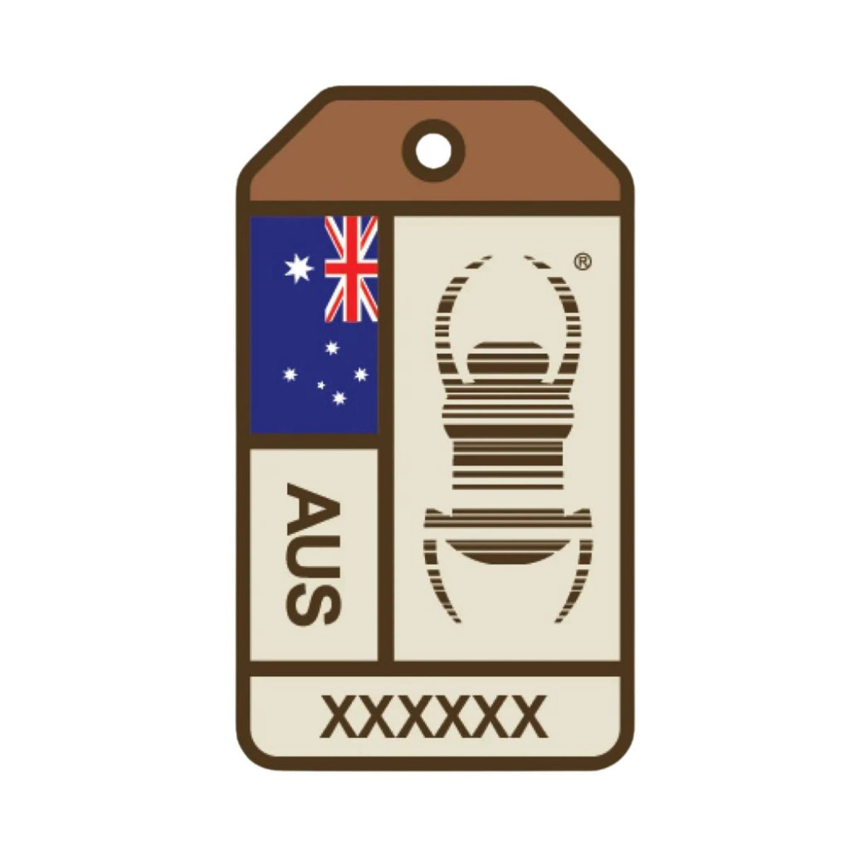 Travel Bug® Origins Sticker – Australia - Just Geocaching