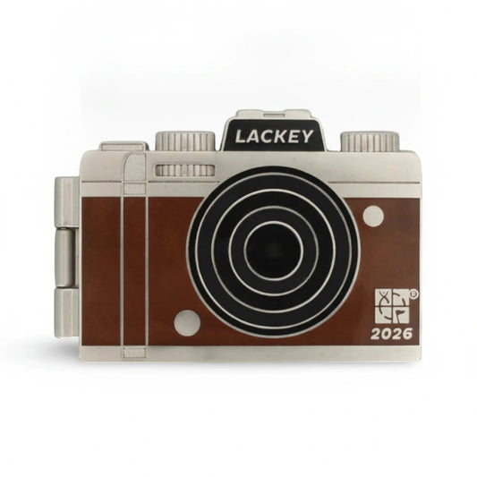 2026 Lackey Geocoin & Tag Set - Just Geocaching