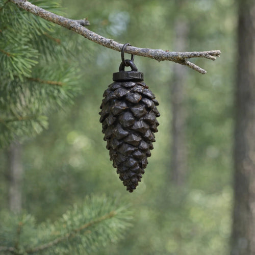 3D Printed Hanging Pinecone Geocache Container - Just Geocaching