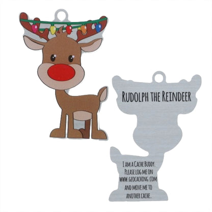 Rudolph the Reindeer Travel Tag