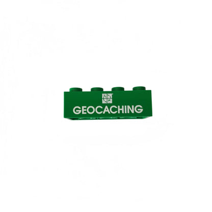 Dog LEGO® Mini Figure with Trackable Brick - Just Geocaching