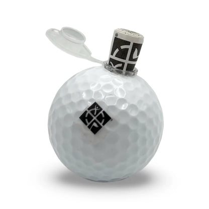 Golf Ball Micro Devious Cache Container - Just Geocaching