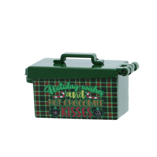 Holiday Wishes Ammo Can - Just Geocaching