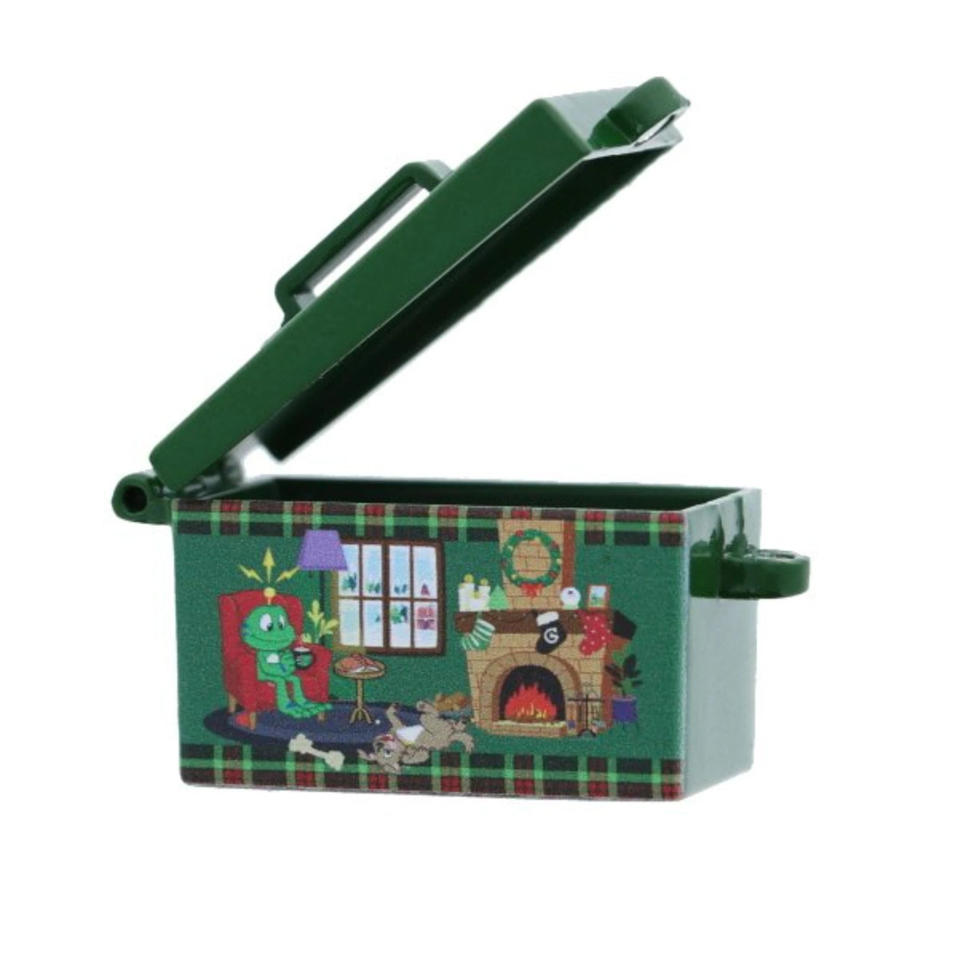 Holiday Wishes Ammo Can - Just Geocaching