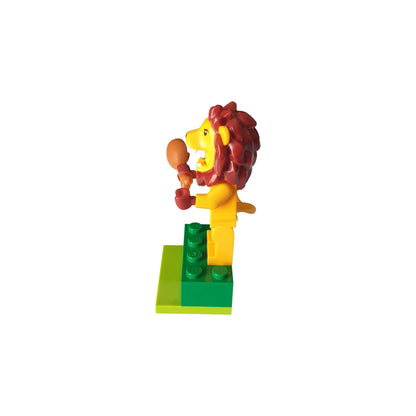 Lion LEGO® Mini Figure with Trackable Brick - Just Geocaching