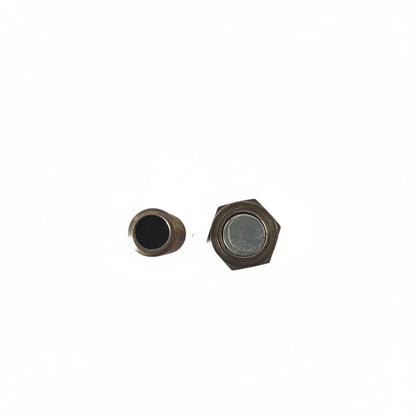 Magnetic Gun Metal Bolt Geocache Container - Just Geocaching