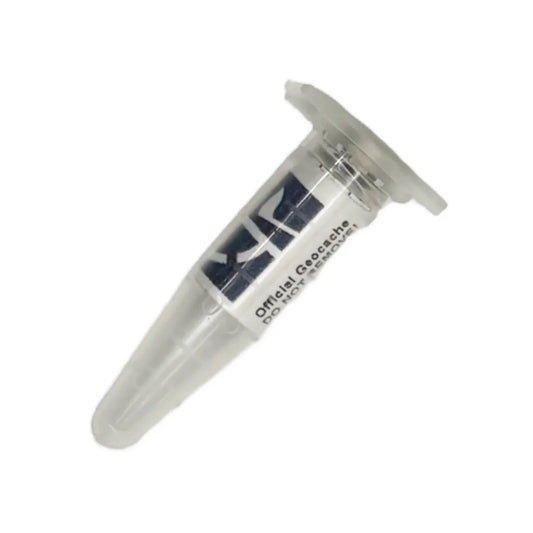 Magnetic Nano Tube Geocache Container – Clear - Just Geocaching