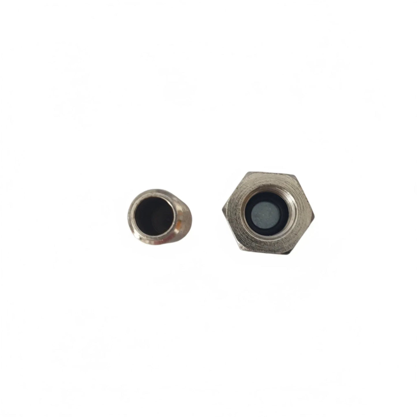 Magnetic Silver Bolt Geocache Container - Just Geocaching