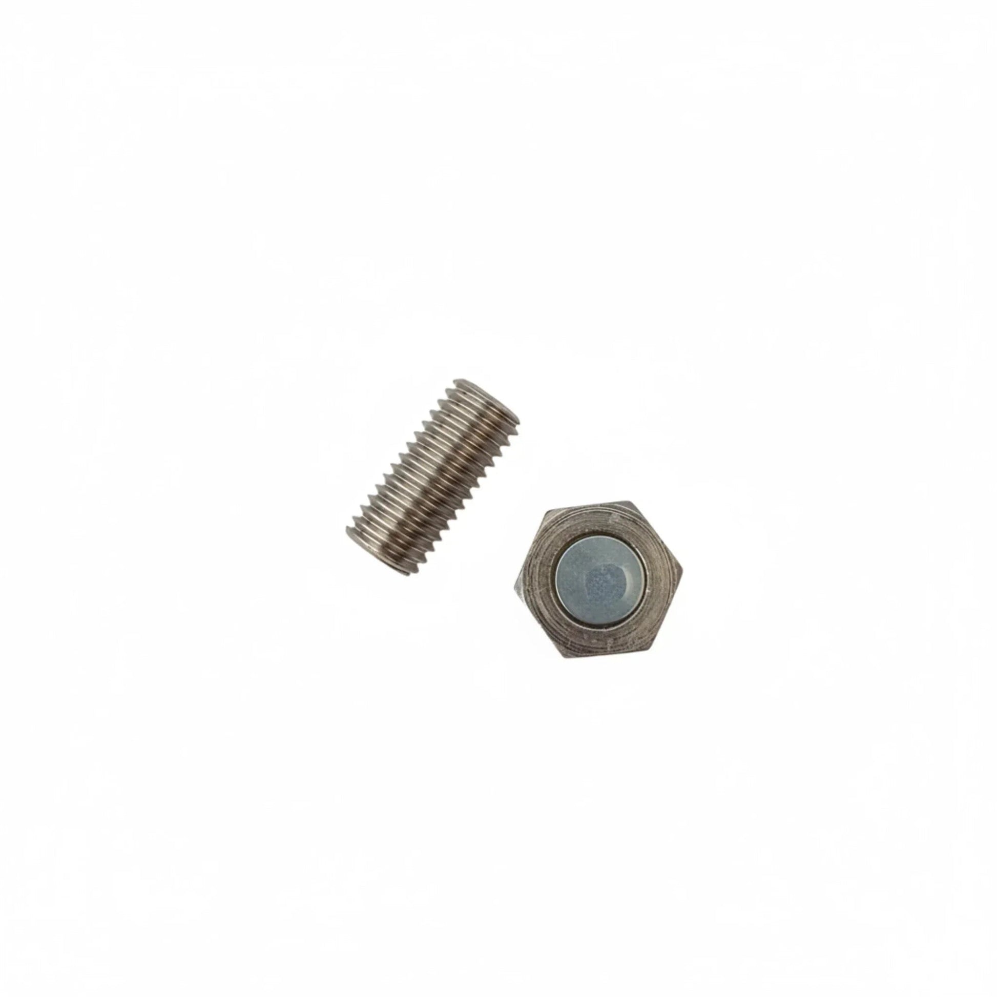 Magnetic Silver Bolt Geocache Container - Just Geocaching