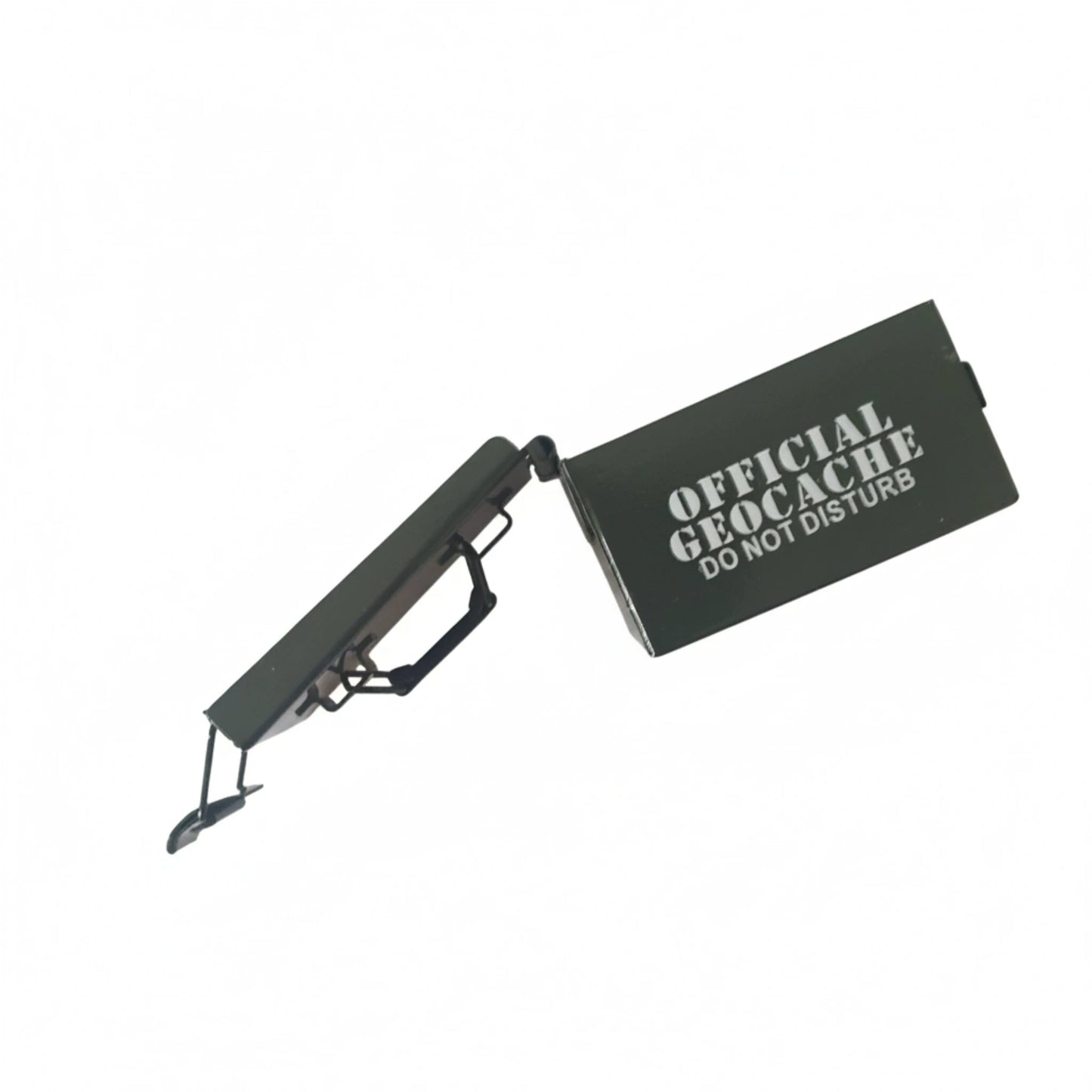 Micro Ammo Can - Dark Green - Just Geocaching
