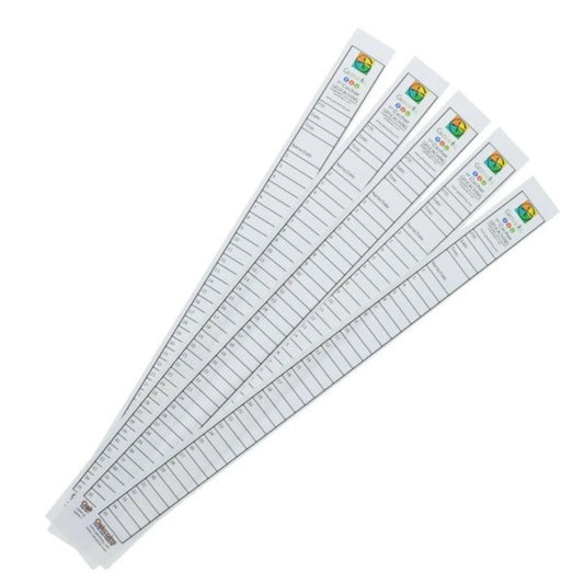 Micro Colour Log Strips – 5 Pack - Just Geocaching