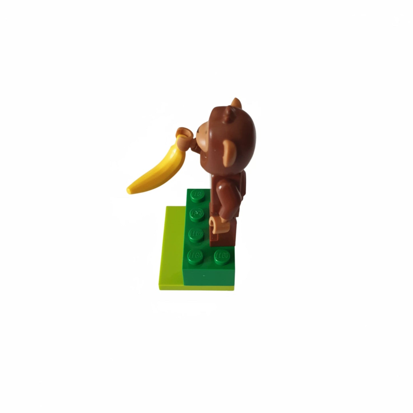 Monkey LEGO® Mini Figure with Trackable Brick - Just Geocaching