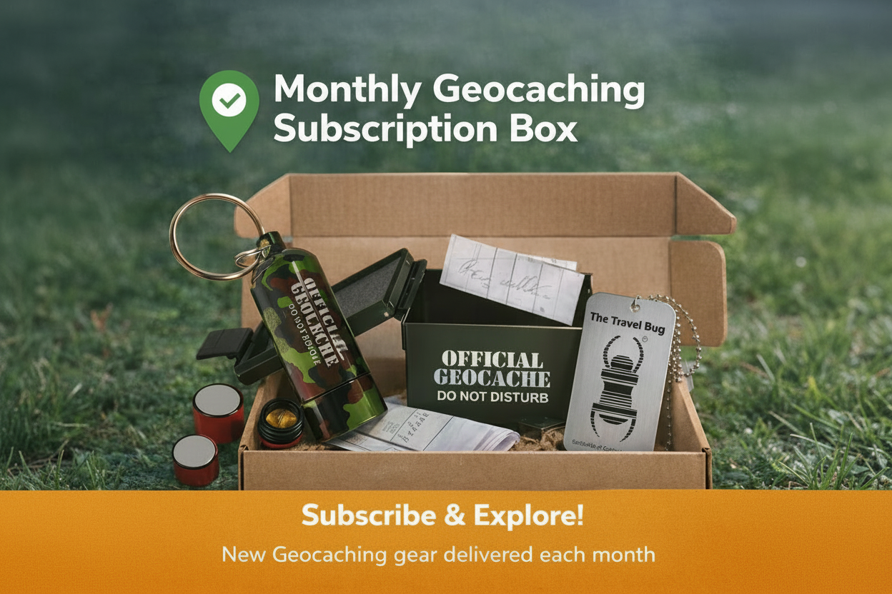 Monthly Geocaching Subscription Box - extra padding
