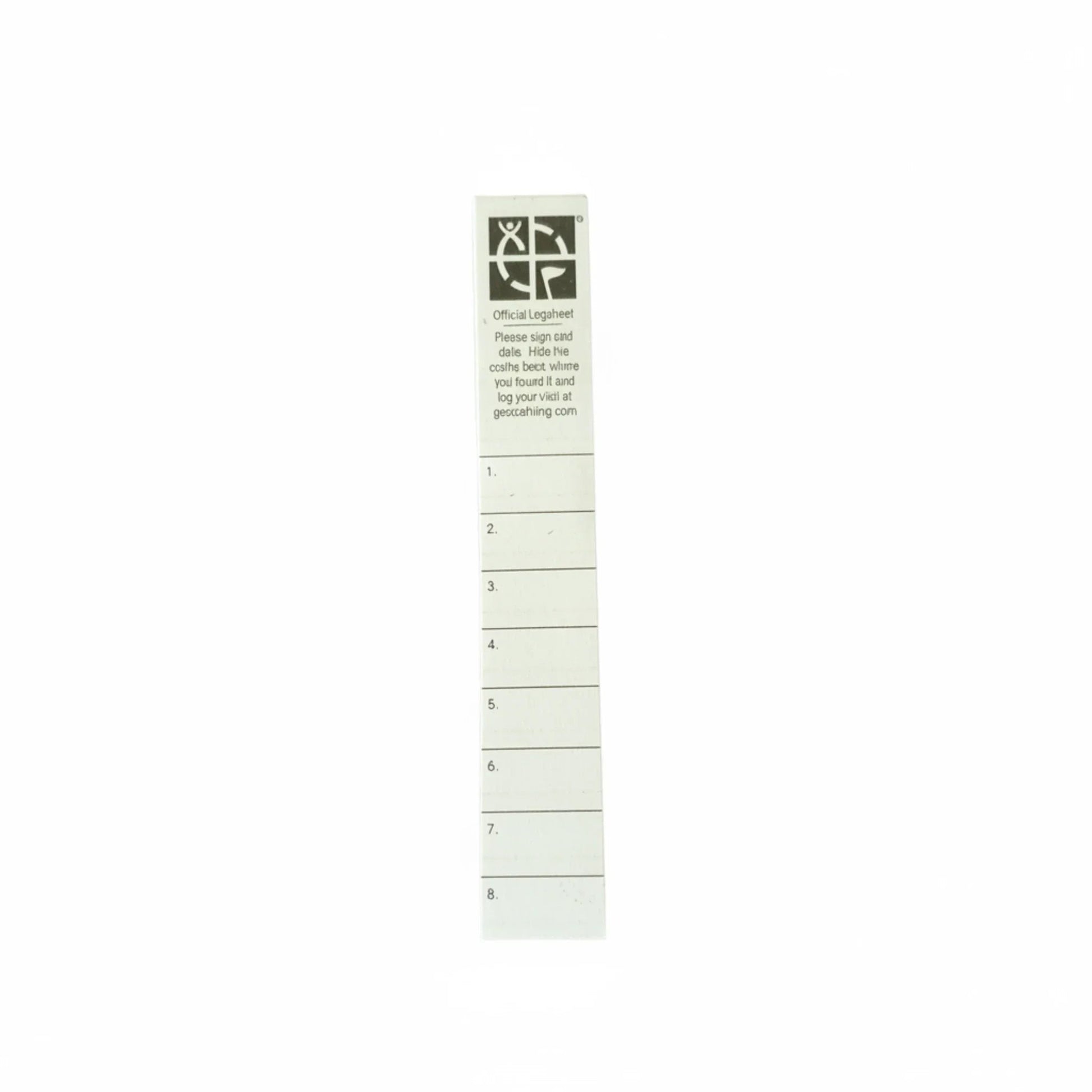 Official XX‑Small Geocache with Log – Green Camo - Just Geocaching