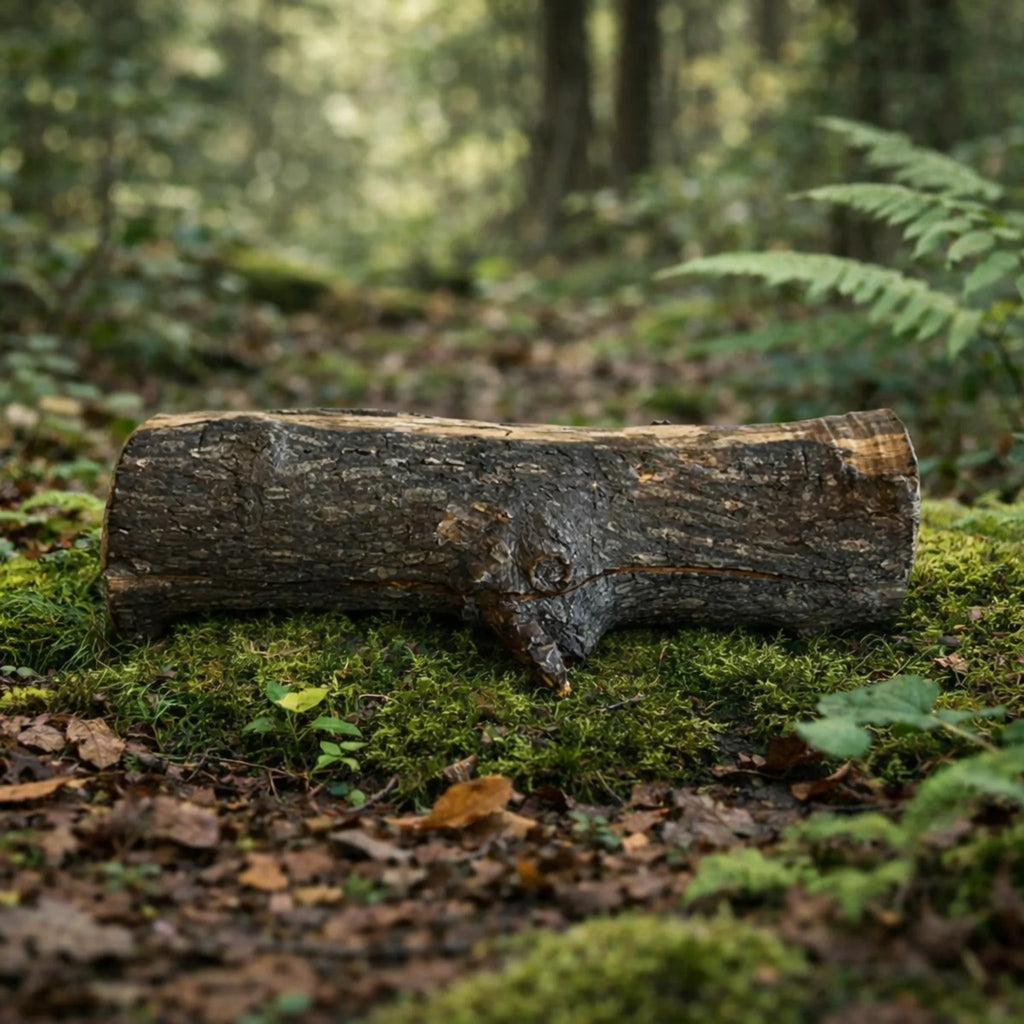 Real Wood Log Devious Cache Container