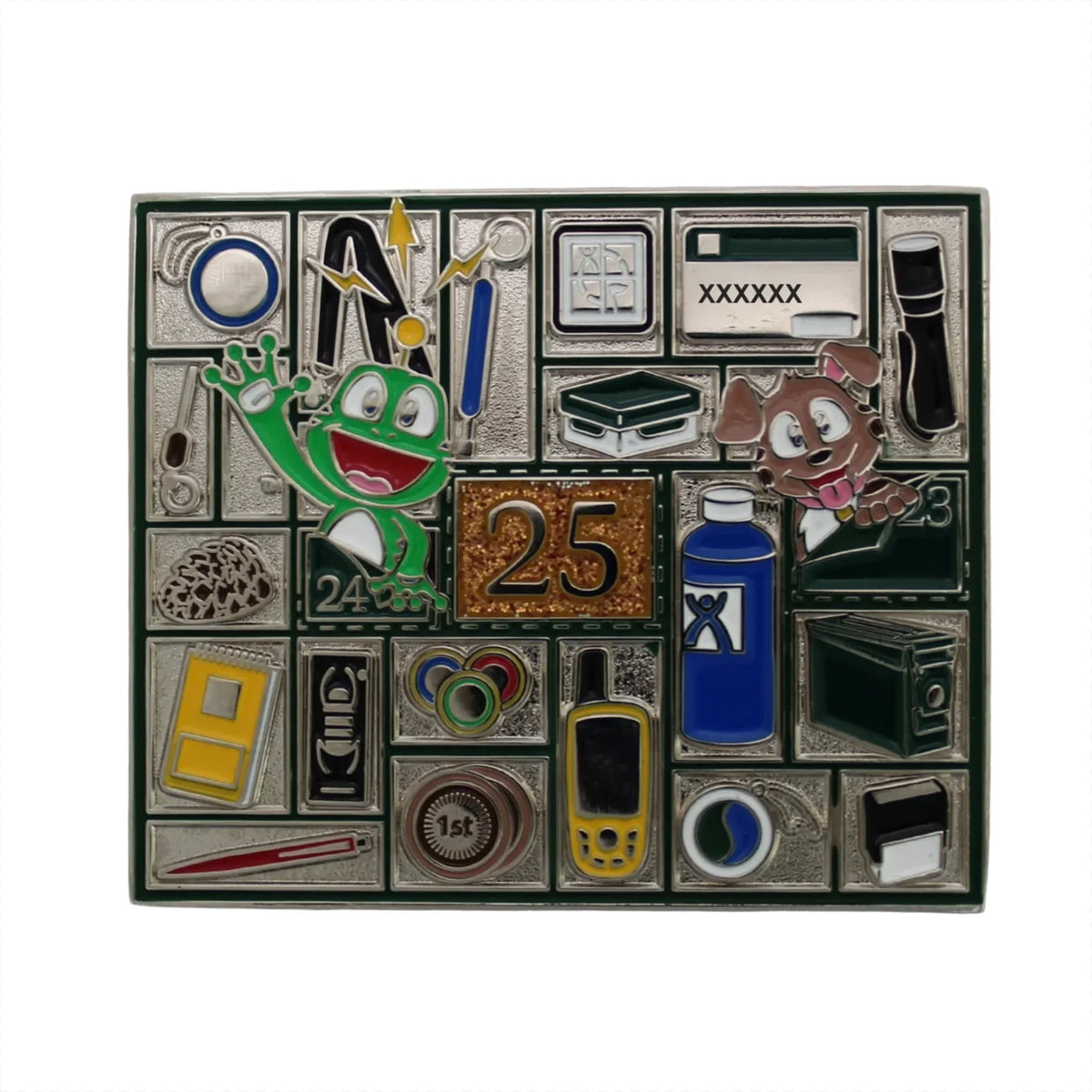 Happy Holidays Geocoin