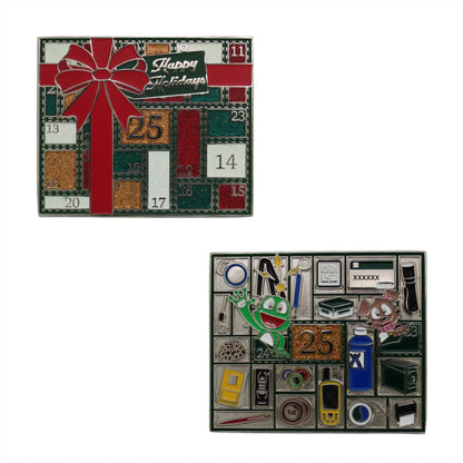 Happy Holidays Geocoin