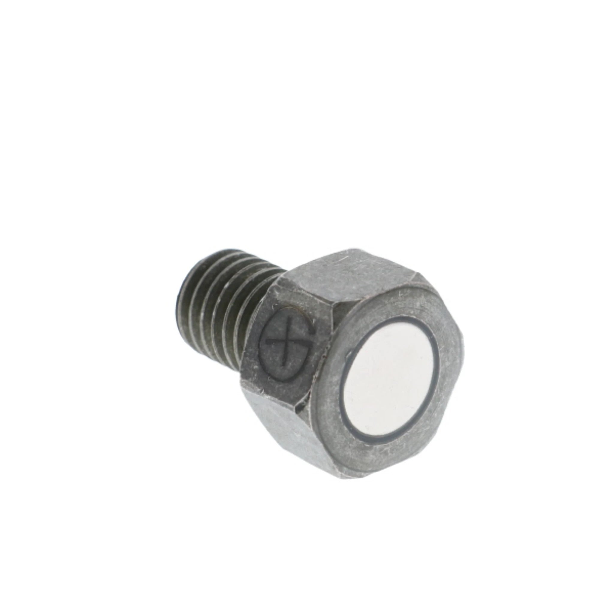 Premium Magnetic Bolt Geocache - Antique Silver