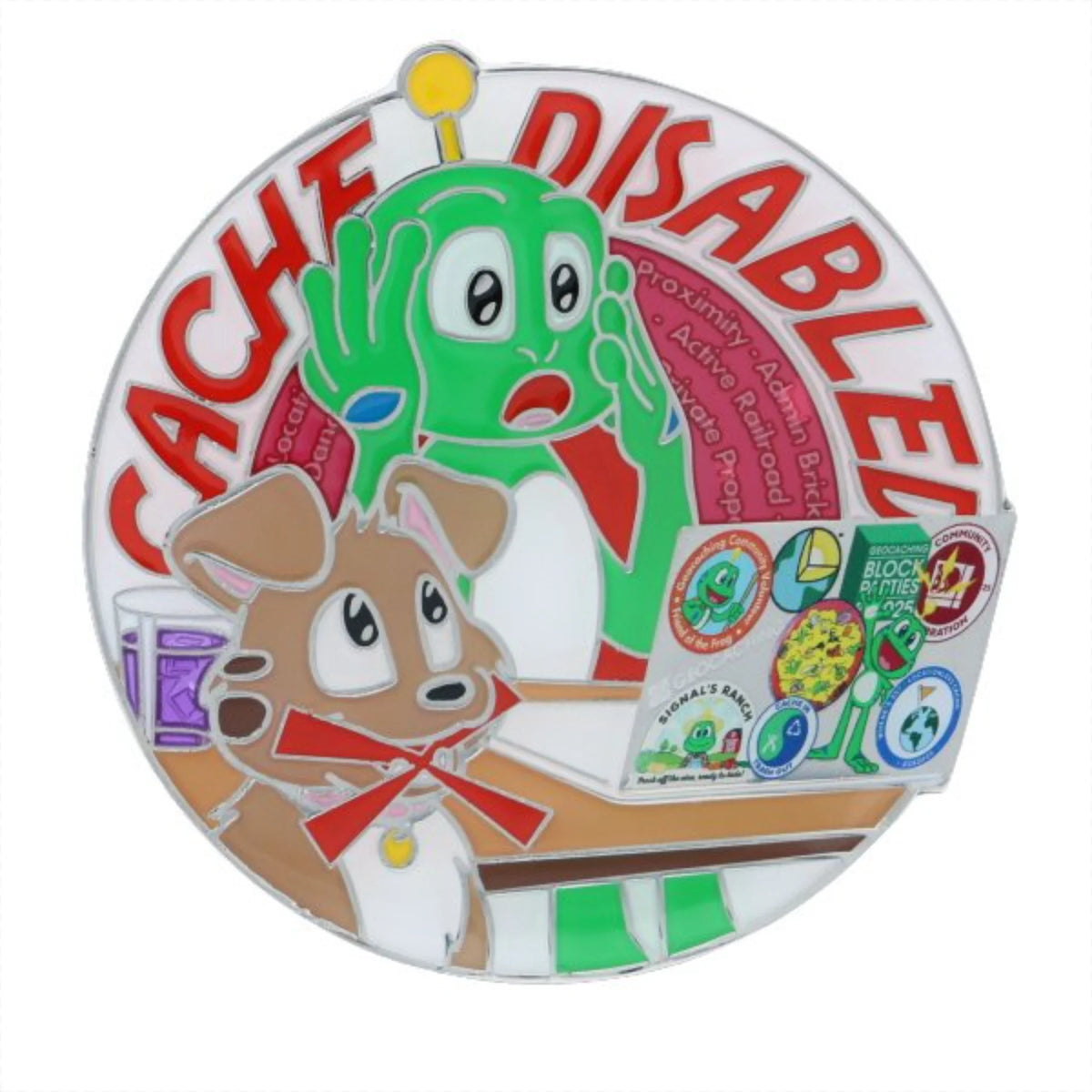 25 Years of Reviewing: Friends of the Frog – Public Edition Geocoin