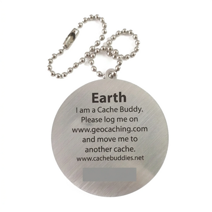 Earth Icon Travel Tag