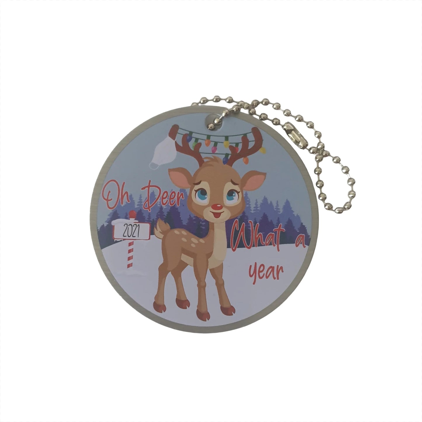 Oh, Deer Travel Tag