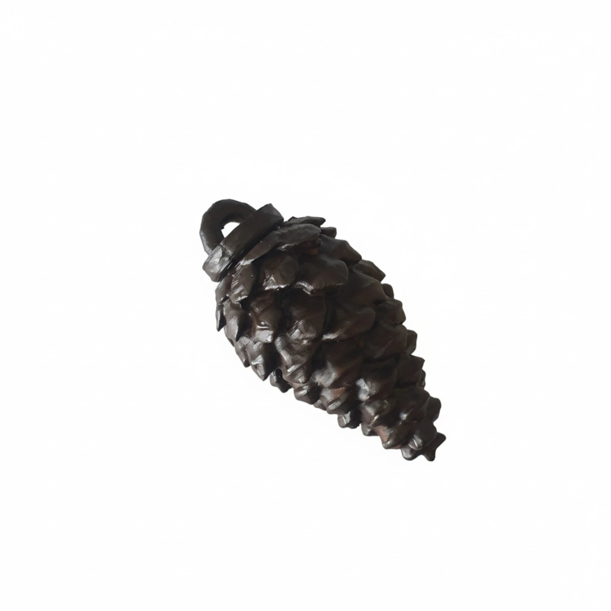 3D Printed Hanging Pinecone Geocache Container