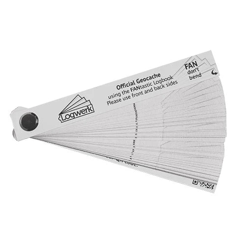 Logwerk Replacement Logbook – For Preform Geocache Containers