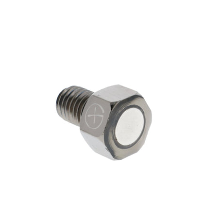 Premium Magnetic Bolt Geocache - Black Nickel - Just Geocaching