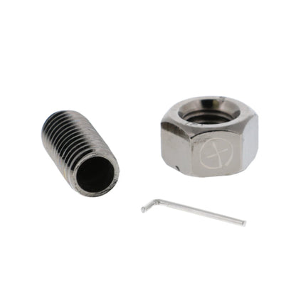 Premium Magnetic Bolt Geocache - Black Nickel - Just Geocaching