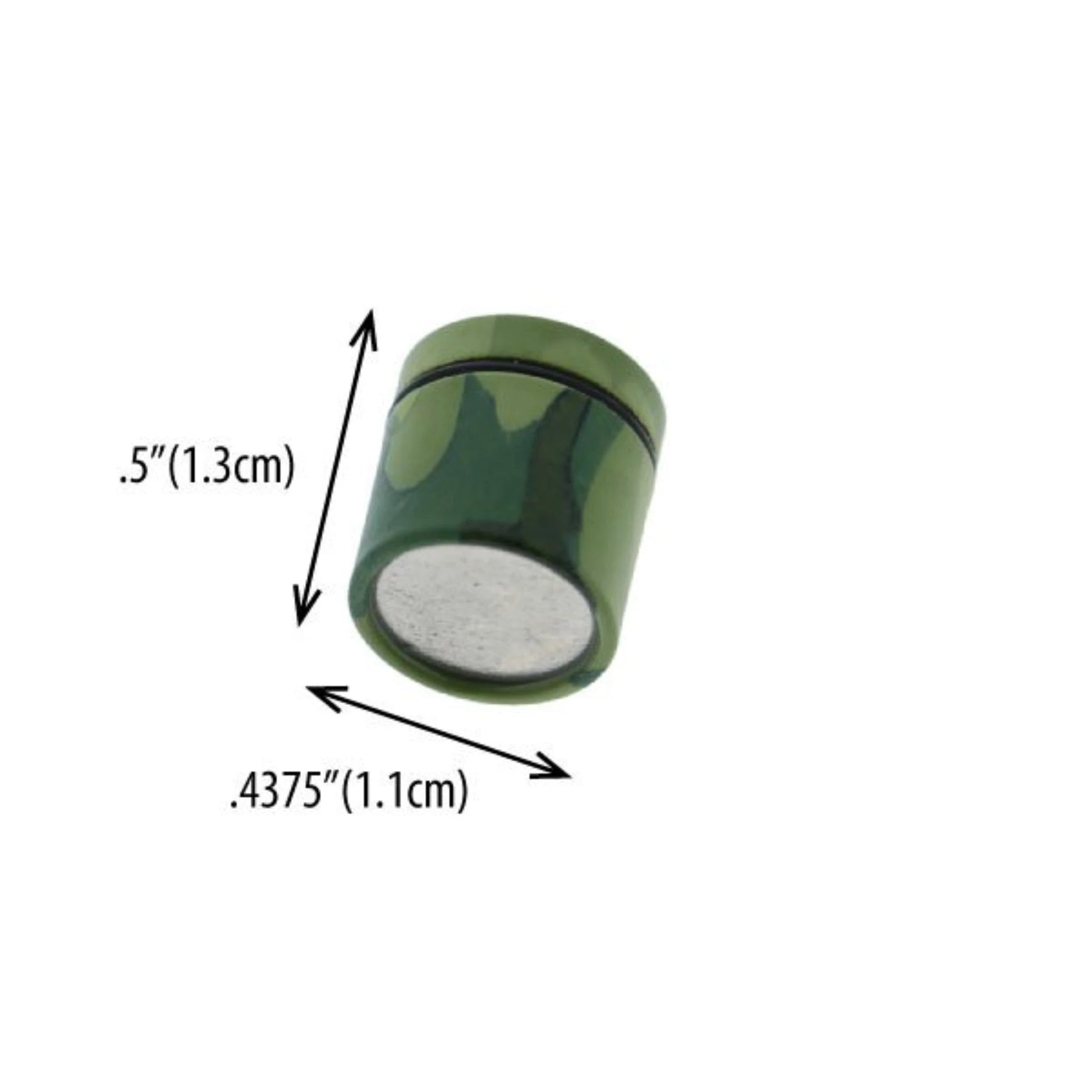Premium Nano Geocache Container - Green Camo - Just Geocaching