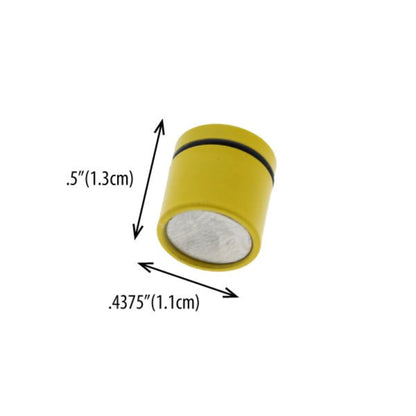 Premium Nano Geocache Container - Yellow - Just Geocaching