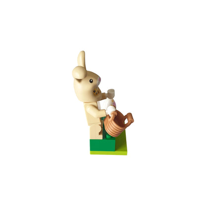 Rabbit LEGO® Mini Figure with Trackable Brick - Just Geocaching