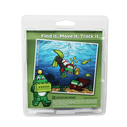 Signal the Frog® Lego with Trackable Brick - Just Geocaching