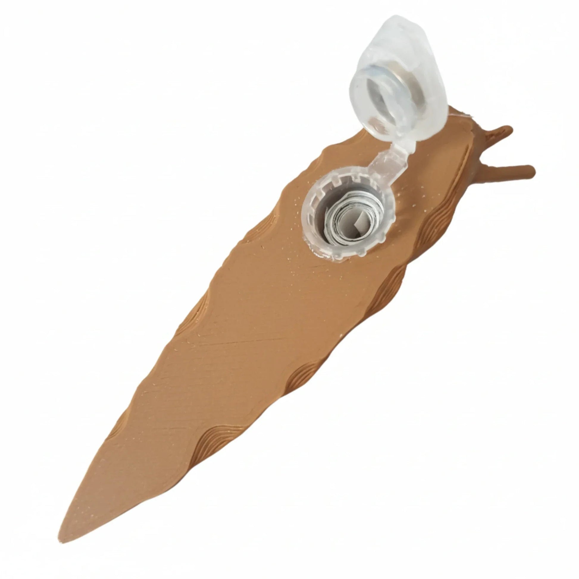 Slug Devious Cache Container – Brown - Just Geocaching
