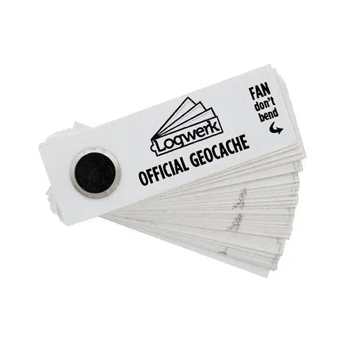 Small Logwerk Replacement Logbook – For Preform Geocache Containers - Just Geocaching