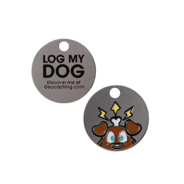 Log my dog travel tag