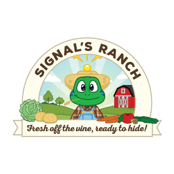 signal the frog signal's ranch sticker